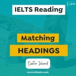 IELTS REading matching headings easter island