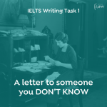 IELTS letter to someone you don't know
