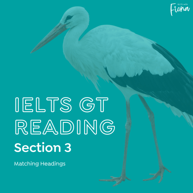 IELTS General Training Reading Section 3 (Matching Headings)