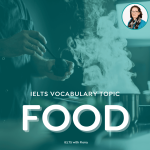 IELTS Vocabulary of food