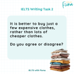 IELTS clothes vocabulary
